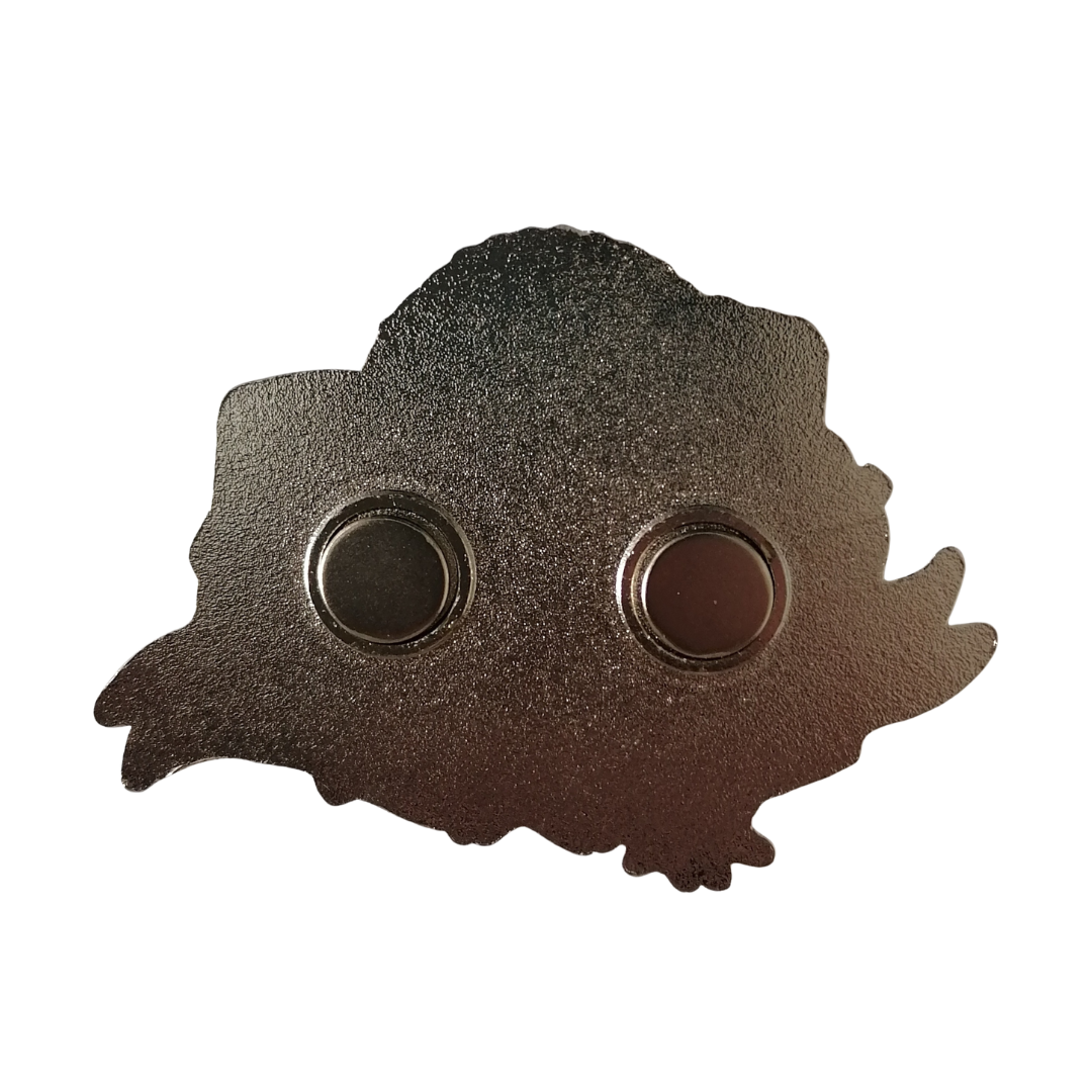 Rückseite des Magneten Potbourri, Detailansicht Magnet