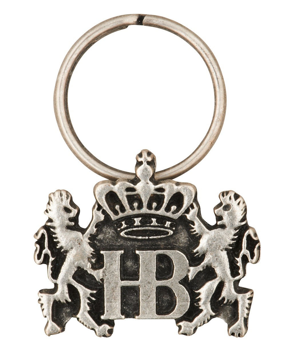 HB Schlüsselanhänger Löwen mit 2 Löwen und HB Logo