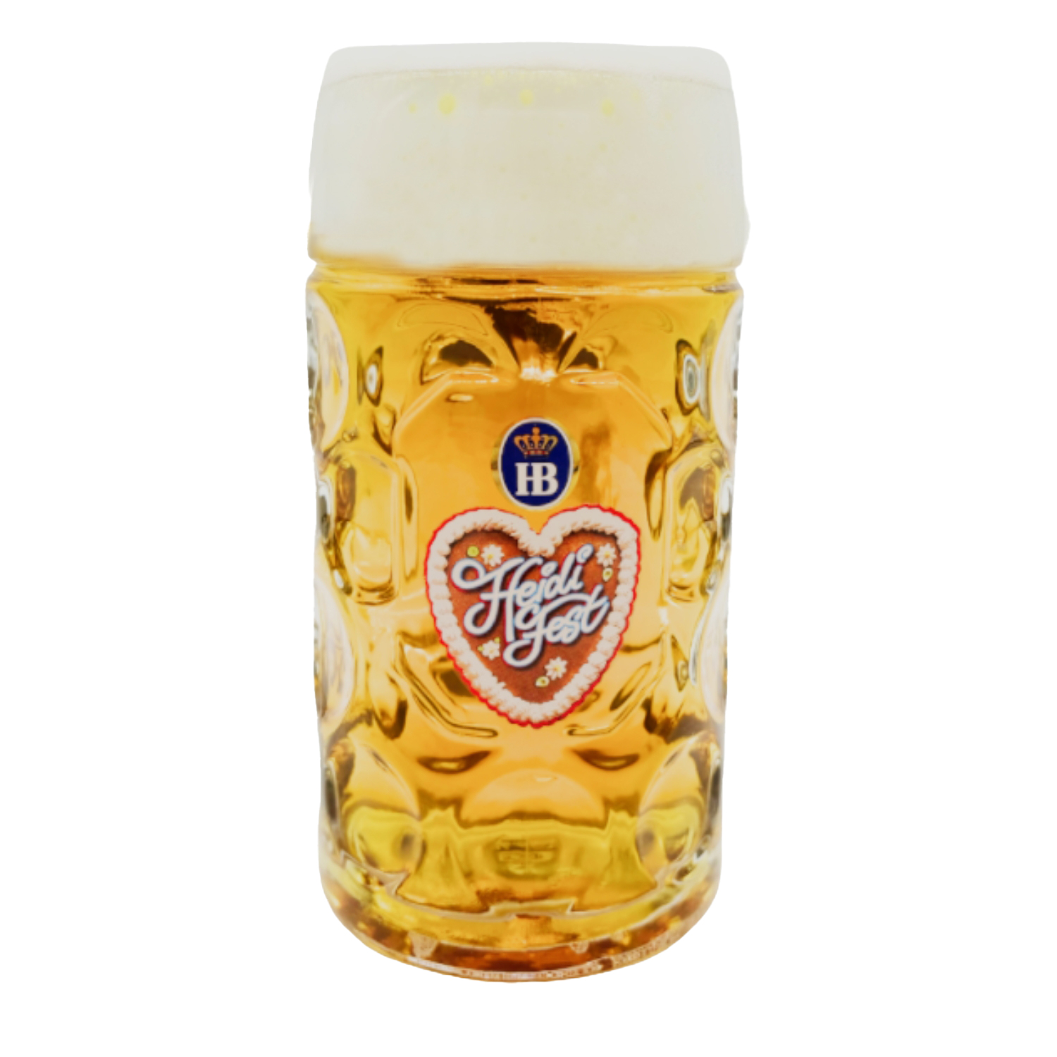 Glaskrug Isarseidel 1L – Hofbräuhaus x Heidi Fest