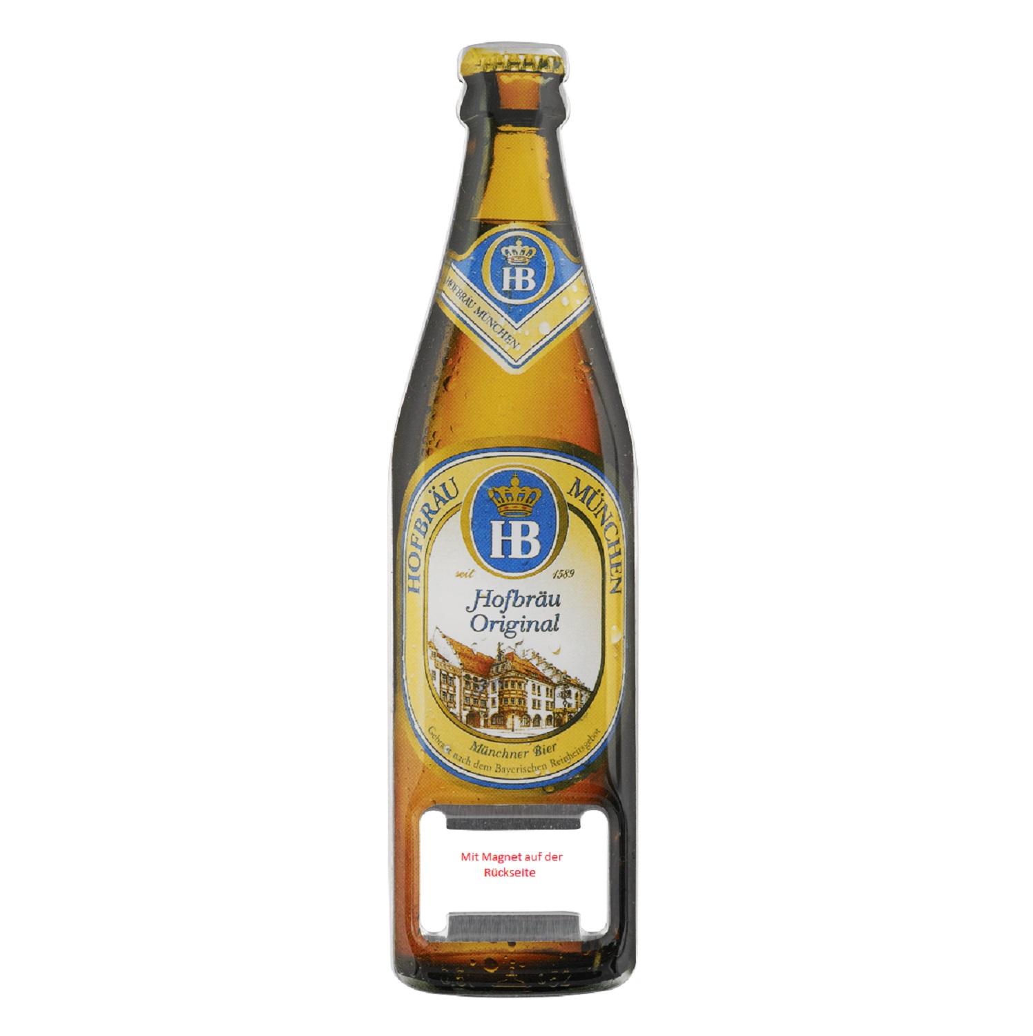 HB - Flaschenöffner Original im Flaschen Design 