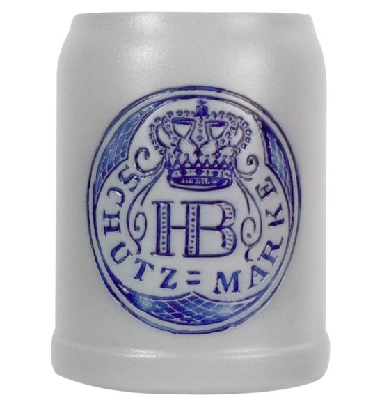 Steinkrug Salzglasur mit Schutzmarke