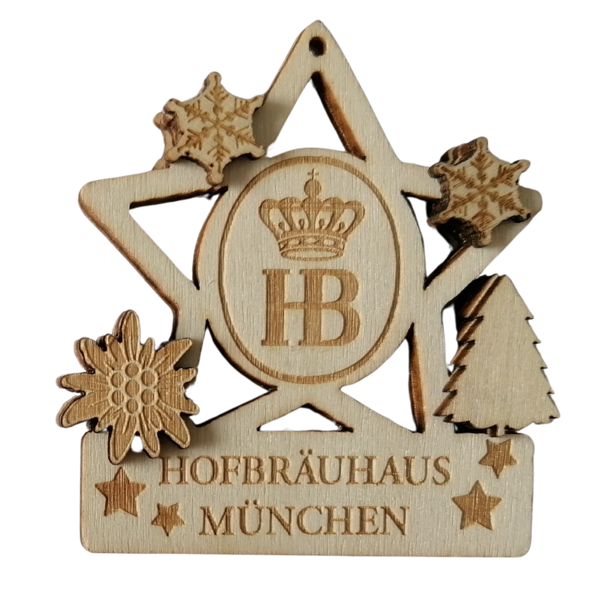 Christbaumschmuck Anhänger 2er Set "Weihnachten"